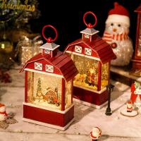 ราคา ♞,♘,♙Christmas Eve Barn Music Box บ้านซานตาคลอสของขวัญวันเกิดเด็กเพลงกล่องคริสตัลบอล (27921432811)