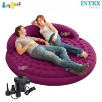 ราคา Intex ที่นอน โซฟา กลม เป่าลม อัลทร้า เดย์เบด 1.91x1.91x0.53 ม. รุ่น 68881 + ที่สูบลมไฟฟ้า (24088552294)