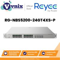 ราคา Reyee RG-NBS5200-24GT4XS-P สวิตซ์ 24-port Gigabit Layer 3 PoE Switch 4 SFP+ Uplink By Vnix Group (27707783287)