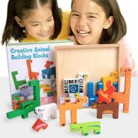 ราคา Zoo 3D Wooden Puzzle บล็อกไม้ตัวต่อรูปสัตว์ต่างๆ (710552161)