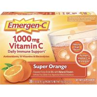 ราคา พร้อมส่ง Emergen-C 1000mg Vitamin C Powder for Daily Immune Support รส Super Orange 30ซอง (17676989908)