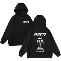 ราคา Kpop Got7 เสื้อแจ็คเก็ตกันหนาวมีฮู้ดแต่งซิปสําหรับผู้ชาย (52151872089)