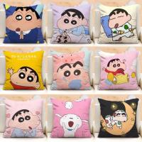 ราคา สองด้านพิมพ์ เครยอนชินจังปลอกหมอนโพลีเอสเตอร์การ์ตูนโยนปลอกหมอนเบาะรถปกโซฟาตกแต่งบ้านหมอนสี่เหลี่ยม ปิดบัง แบม กลายเป็นเล็ก ๆ (52458118520)