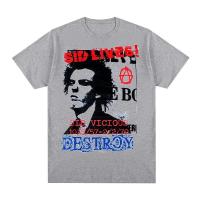 ราคา เสื้อยืดวินเทจ Sex Pistols, เสื้อยืดผู้ชายผ้าฝ้าย 100% ของวงดนตรีฮาร์ดร็อกพังก์ Sid Vicious, เสื้อยืดใหม่, เสื้อยืดผู้หญ (51456799573)