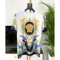 ราคา NVZX Versace Spring and Summer New Digital Printing Youth Popular Casual Men's Short Sleeves T Shirt (54804296884)
