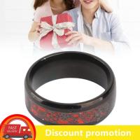 ราคา Kheprii แหวนสแตนเลสสไตล์หรูหราแบบพกพากลมกล่อมสำหรับผู้ชายผู้หญิงเต้นรำพรรค (53106488590)