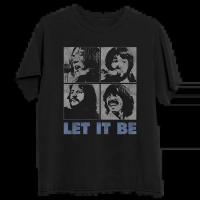 ราคา ทีเชิ้ตภาพสี่สี่อัลบั้ม "Let It Be" ของเดอะบีเทิลส์ – ภาพเหมือนวงดนตรีและเครื่องแต่งกายแบบไทป์กราฟิกสำหรับแฟนคลาสสิคร็อค (44655950940)