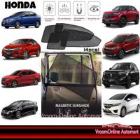 ราคา ม่านบังแดดแม่เหล็ก Honda City08,City14,Civic06,Civic12,Civic16,HRV,Jazz14,CRV17 (25395900931)