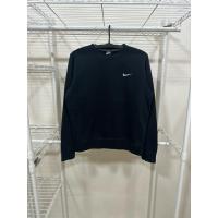 ราคา เสื้อสเวตเตอร์ nike สีดำ ปักสวู้ด แท้ มือสอง (44421369238)