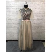 ราคา ชุดราตรีมือสอง ชุดราตรีสาวอวบ ชุดราตรีสานหลัง ราตรีเกาหลี (size:L-XXL/อก 36-40) (17974197599)