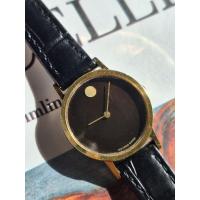 ราคา MOVADO SWISS 14k gold plated นาฬิกาวินเทจไขลาน สวิสแท้ ขนาด 24 mm (28941912396)