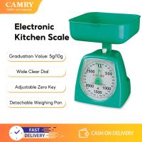 ราคา CAMRY Kitchen Scale Food Baking Mechanical Dial Compact Bowl Cook Bake 1kg Vintage Retro Look (44752228383)