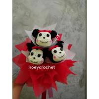 ราคา ช่อตุ๊กตามินนี่เมาส์วาเลนไทน์ ช่อตุ๊กตามินนี่เมาส์ ช่อรับบัณฑิต ช่อตุ๊กตาไหมพรม (4315592898)