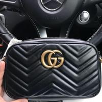 ราคา ของแท้ 100% ส่งต่อกระเป๋า ของใหม่ แค่ลองสะพายค่า Gucci marmont camera Small size: 9.5"W x 5"H x 3"D (1934572251)