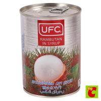 ราคา ยูเอฟซี เงาะในน้ำเชื่อม ขนาด 565 กรัม (41229220238)