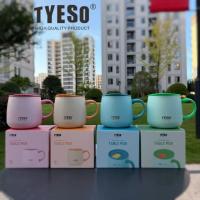 ราคา TYESO FULLCOLOR MUG ANTI-SPILL HEAT และ COLD RESISTANT 10 HOURS ORIGINAL STAINLESS STEEL (47306370365)