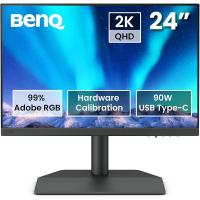 ราคา (จอแต่งภาพ) BenQ SW242Q 24นิ้ว 2K IPS AdobeRGB 90W USB-C Photographer Monitor (28534078334)