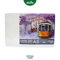 ราคา FAVINI ART กระดาษวาดเขียน 100 ปอนด์ ขนาด A3 200แกรม ผิวหยาบ (10 50 แผ่น) (2949315843)