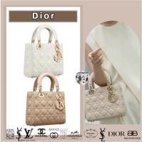 ราคา ♞,♘,♙Dior Lady DiorMy ABCDior Brand Pendant Cannage/Sheepskin/กระเป๋าถือผู้หญิง/กระเป๋าสะพายไหล่/ขน (42301649465)