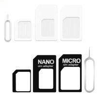 ราคา Feti 4 in 1 แปลงสําหรับ Nano SIM Card เป ็ น Micro Standard Adapter สําหรับสมาร ์ ทโฟน 4G 5G (29250843755)