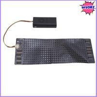 ราคา หน้าจอม้วน ORZORZ, 12x32 ความละเอียด APP ควบคุมจอแสดงผล LED ที่มีความยืดหยุ่น, ป้าย LED หลายภาษา 158.5x58 มม.แบบพกพาหน้าจอ LED แว่นตา (46505043312)