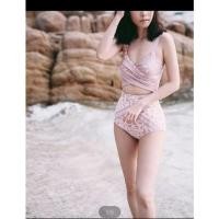 ราคา ส่งต่อ ชุดว่ายน้ำ Swimsaic - Flamant สีชมพู size M (19566925589)