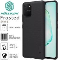 ราคา Nillkin Hard Case Samsung Galaxy S10 Lite - Frosted Shield Black Casing Original Black Cover (44005736303)