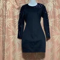 ราคา ซักเก็บ Dress สีกรมท่า Something Borrowed (6900237294)