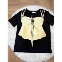 ราคา เสื้อยืดแฟชั่นแบรนด์LynAround (41316873173)