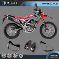 ราคา DSMTECH Motorcycle Graphics Background Decals Stickers Kits for HONDA CRF250L 2012-2015 2016 2017 2 (56156537934)