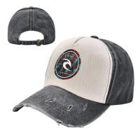 ราคา Rip Curls เบสบอลหมวก Retro Distressed คาวบอยพ่อหมวกผ้าฝ้ายปรับ Trucker ผู้ชายและผู้หญิงสไตล์หมวกปรับ (49556569896)