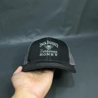 ราคา Jack Daniel5 Snapback Cap Hat Back Mesh Trucker Hat Tennessee Honey ปัก (47007593422)