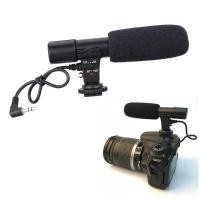ราคา ▥ Mic-01 Professional คอนเดนเซอร์ไมโครโฟน3.5มม.บันทึกสัมภาษณ์ Mic สำหรับกล้อง DSLR กล้องวิดีโอ (42357260042)