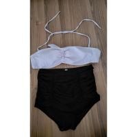 ราคา Preloved Bikini one set ขาวดํา | ทราฟ | มือสอง มือสอง มือสอง (19765065740)