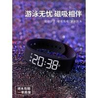 ราคา สร้อยข้อมือกีฬา ว่ายน้ําเฉพาะนาฬิกาผู้ชายกันน้ํานักเรียนวิ่งนาฬิกาปลุกสั่นสมาร์ทส่องสว่างนาฬิกาอิเล็กทรอนิกส์หญิง (57907533804)