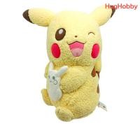 ราคา [มือ2 *สภาพมอมแมม] งานเก่าญี่ปุ่นปี 2012 ตุ๊กตาผ้าโปเกมอน I LOVE PIKACHU ขนาด 30cm งานแท้ Banpresto (40424545357)