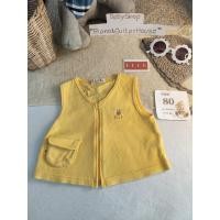 ราคา เสื้อกั๊กสีเหลืองแบรนด์ ELLE รหัสT2107 ส่งต่อเสื้อผ้าลูกสาวแบรนด์มือสอง ผ้าเด็กมือสอง (24013204741)