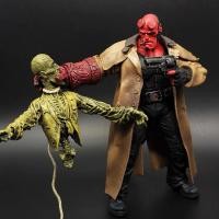 ราคา [MooNLikE] Mezco Hellboy Golden Army Ivan Zombie Corpse 1/12 Action Figure 18 cm (21886268458)