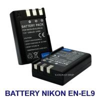 ราคา (PACK2) EN-EL9 \ ENEL9 \ EN-EL9a \ ENEL9a \ EN-EL9e \ ENEL9e Camera Battery for Nikon D40,D60,D40X,D3000,D5000,MH-23 (4052154987)