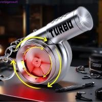 ราคา VINTAGEVAULT Turbo Key Chain, เสียงพวงกุญแจรถ Turbochargeing จี้, Creative Light ไฟฉาย Spinning เรืองแสงจําลอง Turbo ของเล่น Christma ของขวัญ (46554799523)