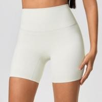 ราคา กางเกงขาสั้น SportangelSport เอวสูงไม่มีสาย Embarrasment Skin Friendly Shorts Gym Cycling (26578593382)