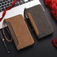 ราคา AMIKABAG(MK2191) กระเป๋าสตางค์ใบยาวผู้ชาย เป็นหนังPUมีซิป (27760170299)