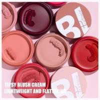ราคา Pudaier9 Color Blush Cream Rouge Matte Blush Stick Blush Mud Monochrome Blush (48557965260)