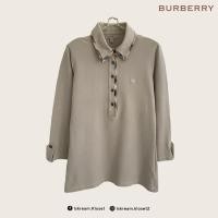 ราคา BURBERRY POLO Shirt เสื้อโปโลแขนยาวมือสอง✔️ (24700044939)