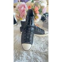 ราคา Converse หนังแท้ สีดำ 43/28 คุ้มเว่อร์ (26778977193)