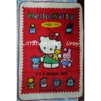 ราคา ผ้าห่มคิตตี้ Vintage Hello kitty blanket in 1983 (13544813333)