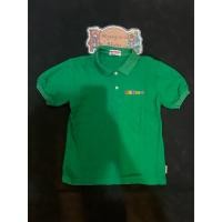 ราคา เสื้อโปโล เสื้อคอปกแขนสั้นของเด็กมือสอง (สีเขียว) Size 120 แบรนด์ Miki House ของแท้ ✨% สภาพ 85% ❌มีตำหนิ สกรีนถลอก (43759232235)