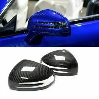 ราคา For Mercedes Benz SLK R172 AMG GT SLC Modified Rearview Mirror Reverse Mirror Carbon Fiber Cover (48202825468)