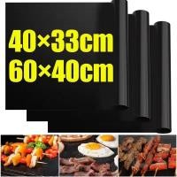 ราคา [จัดส่ง 3-5 วัน]แผ่นรองเตาอบทนอุณหภูมิสูงแบบใช้ซ้ําได้ 1/2 ชิ้นสําหรับเตาย่างไฟฟ้า/ถ่าน|แผ่นรองอบไฟเบอร์กลาสเคลือบ PTFE เทฟลอน| อุปกรณ์ครัวที่ทนทาน (43178849683)