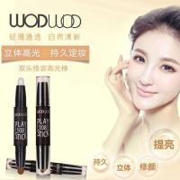 ราคา WODWOD555(แท้)Highlight Concealer Stick คอนซีลเลอร์ ไฮไลท์คอนทัวร์ แบบแท่ง 2 หัว (2675805850)